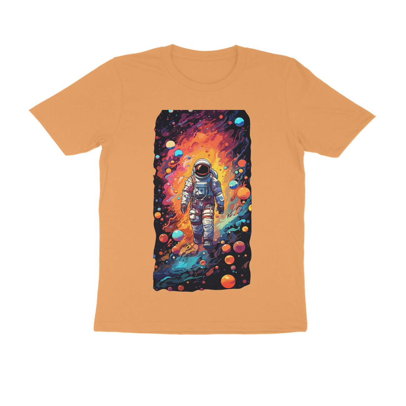 Portal Astronaut - EVOLVE - Round Neck Half Sleeve T-Shirt