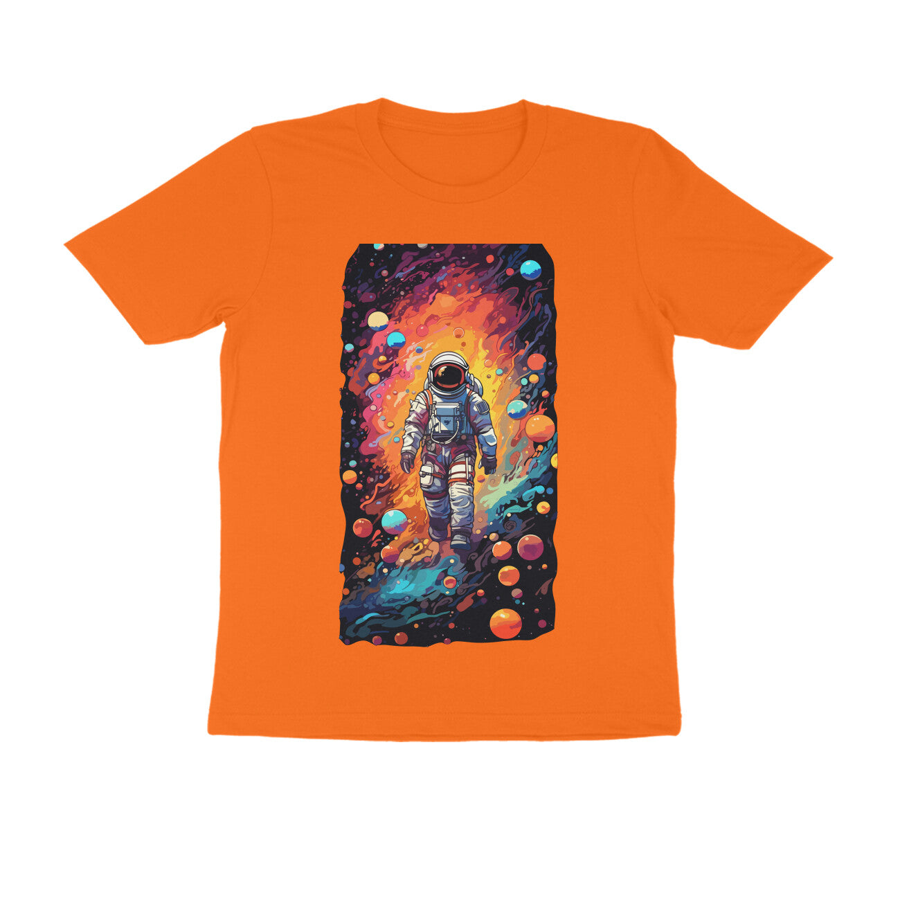 Portal Astronaut - EVOLVE - Round Neck Half Sleeve T-Shirt