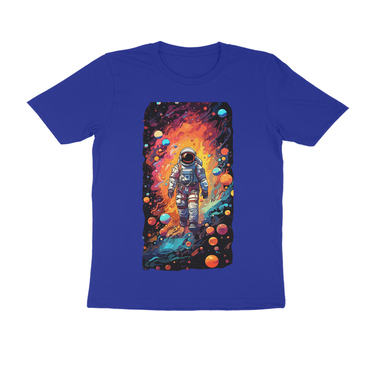 Portal Astronaut - EVOLVE - Round Neck Half Sleeve T-Shirt