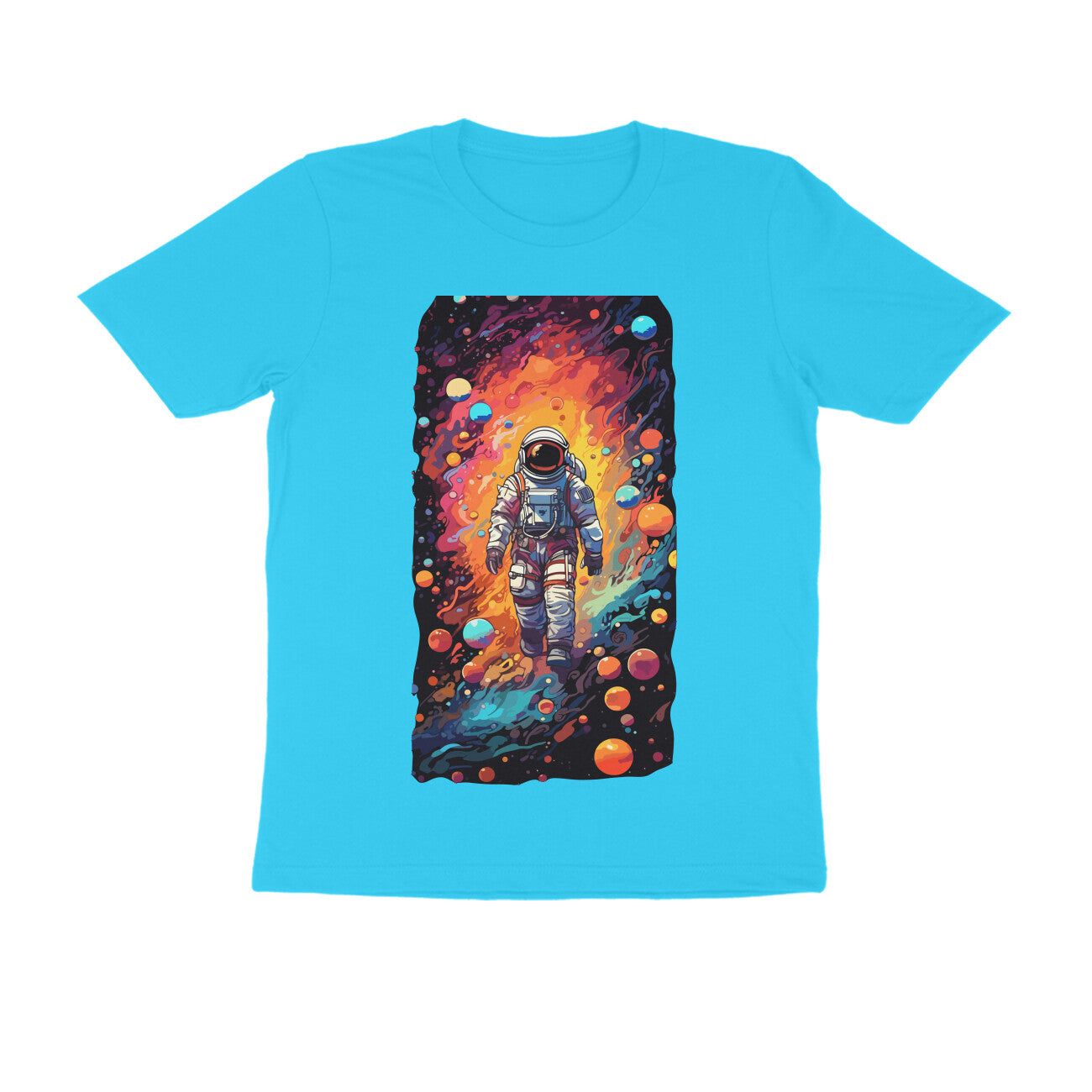 Portal Astronaut - EVOLVE - Round Neck Half Sleeve T-Shirt