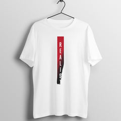 REALIST (Nothing is Perfect) - MSCHF - Round Neck Half Sleeve T-Shirt