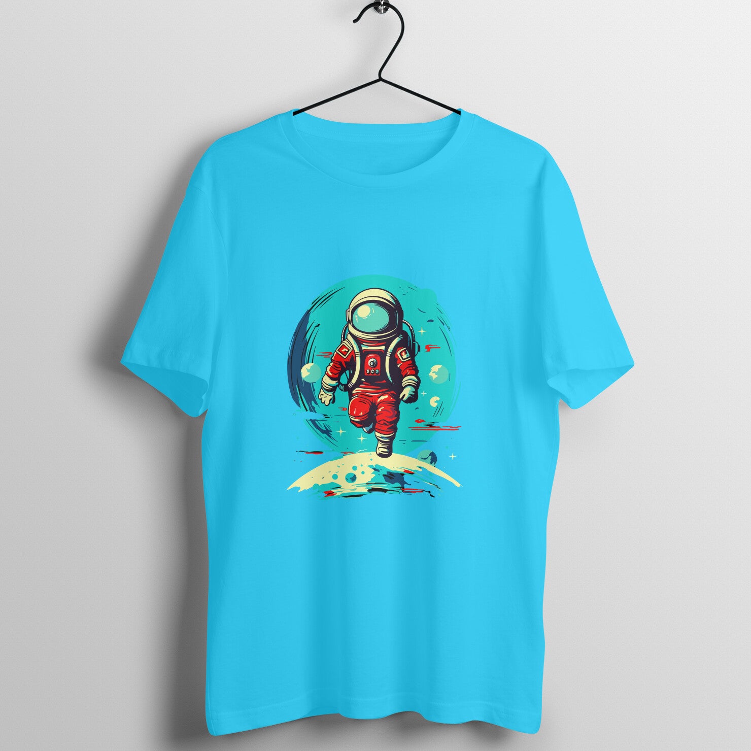 Portal Astronaut - Evolve - Round Neck Half Sleeve T-Shirt - Good Cause