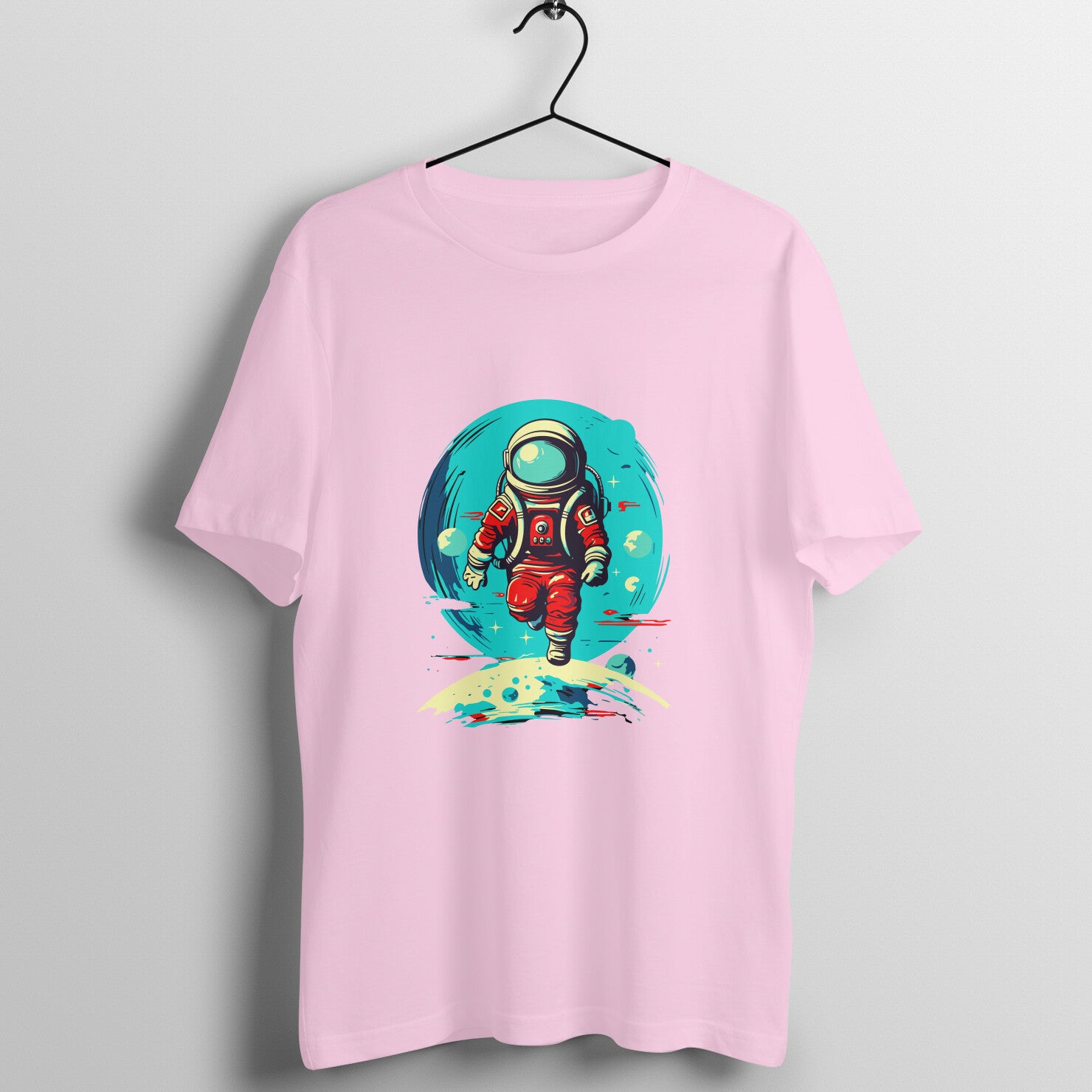 Portal Astronaut - Evolve - Round Neck Half Sleeve T-Shirt - Good Cause