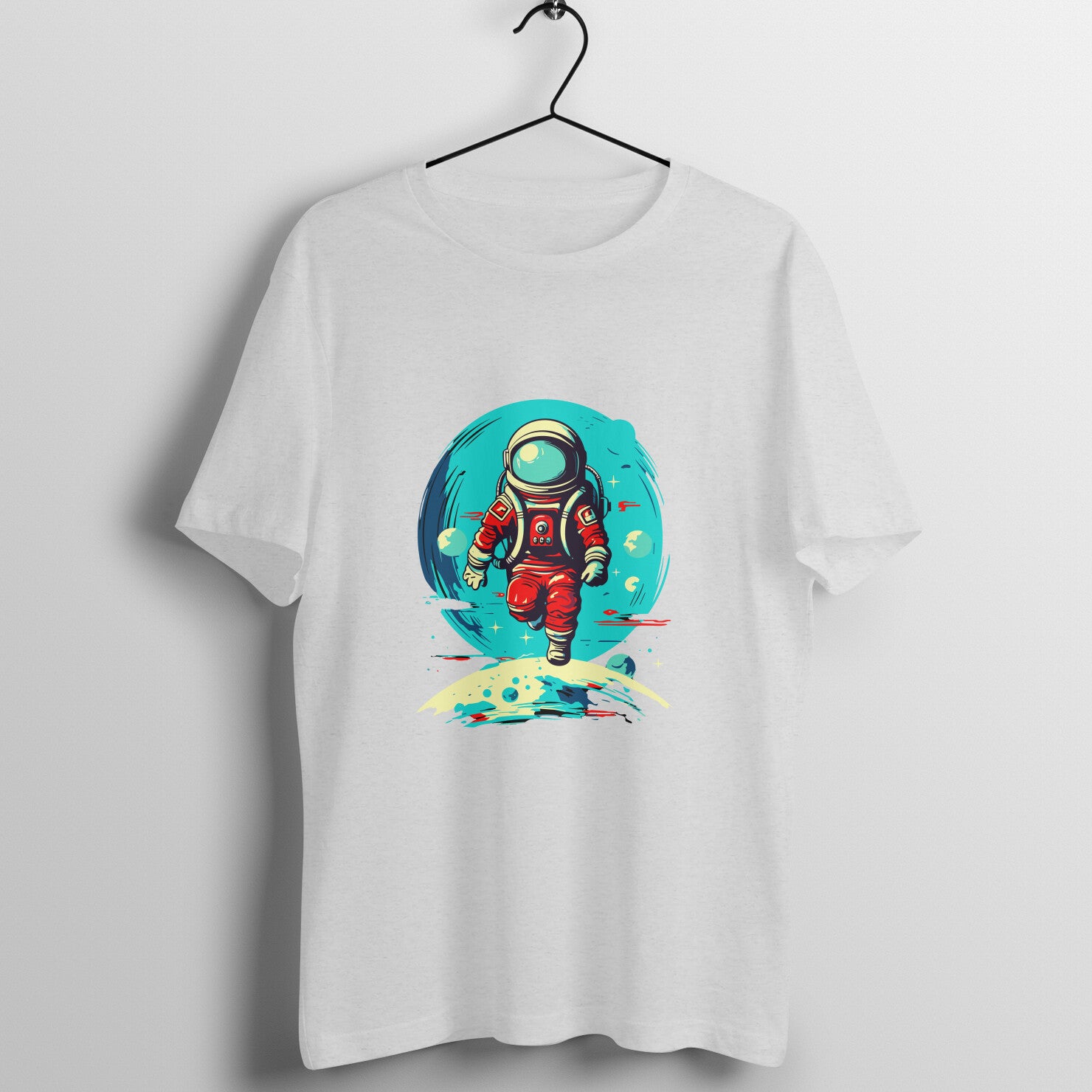 Portal Astronaut - Evolve - Round Neck Half Sleeve T-Shirt - Good Cause