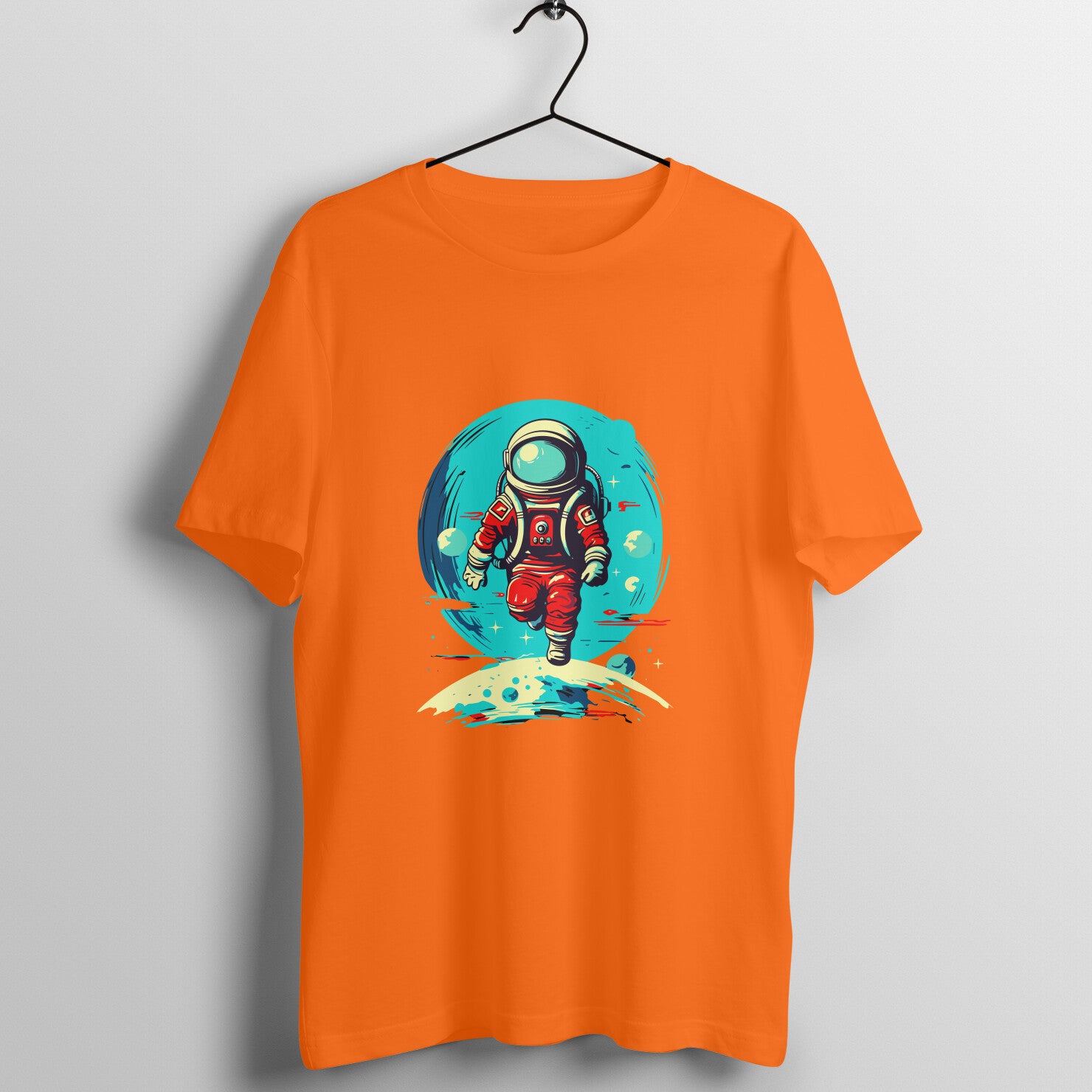 Portal Astronaut - Evolve - Round Neck Half Sleeve T-Shirt - Good Cause