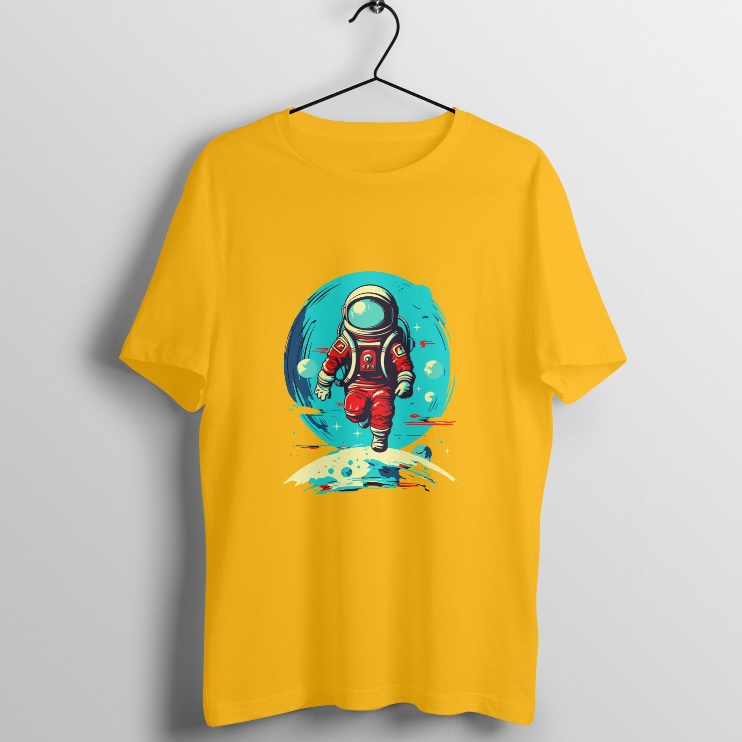 Portal Astronaut - Evolve - Round Neck Half Sleeve T-Shirt - Good Cause