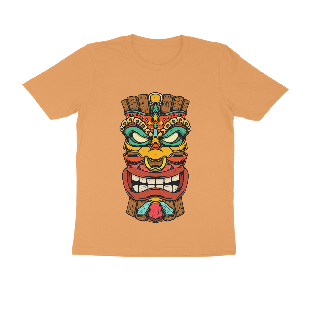 Totem Touched - Evolve - Round Neck Half Sleeve T-Shirt