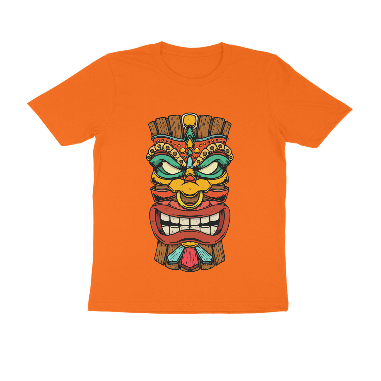 Totem Touched - Evolve - Round Neck Half Sleeve T-Shirt