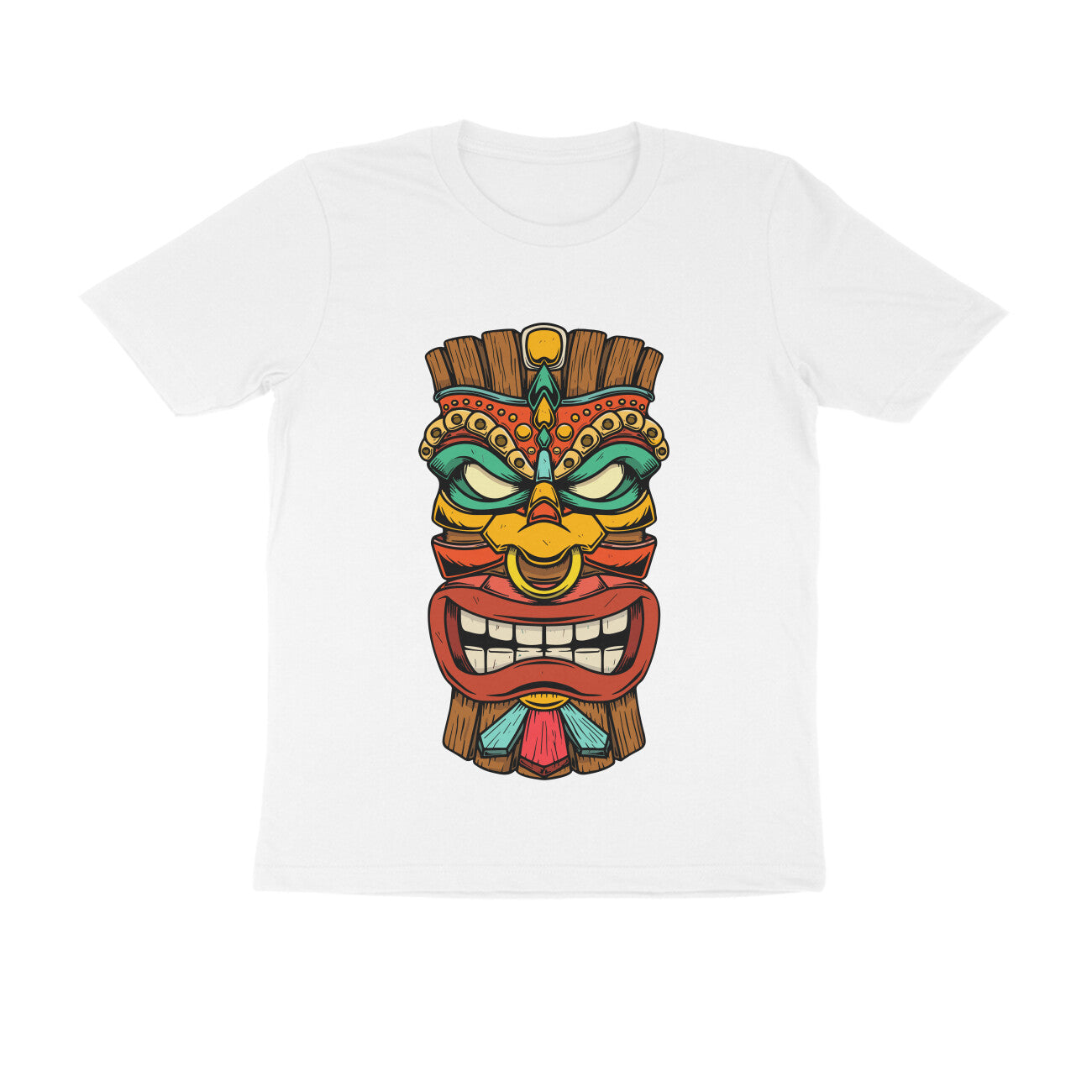 Totem Touched - Evolve - Round Neck Half Sleeve T-Shirt