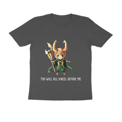 Kneel before me - MSCHF - Round Neck Half Sleeve T-Shirt