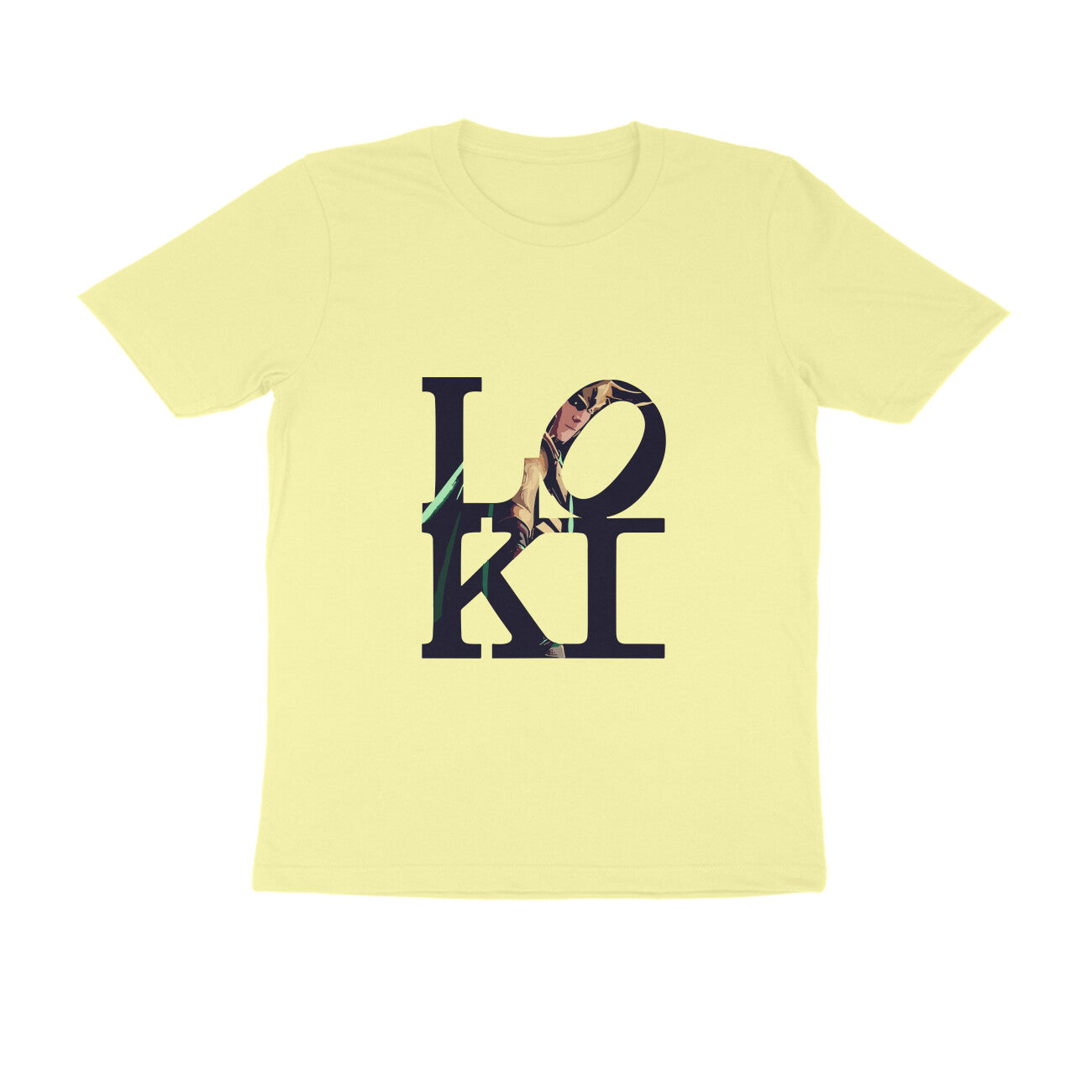 Loki logo - MSCHF - Round Neck Half Sleeve T-Shirt