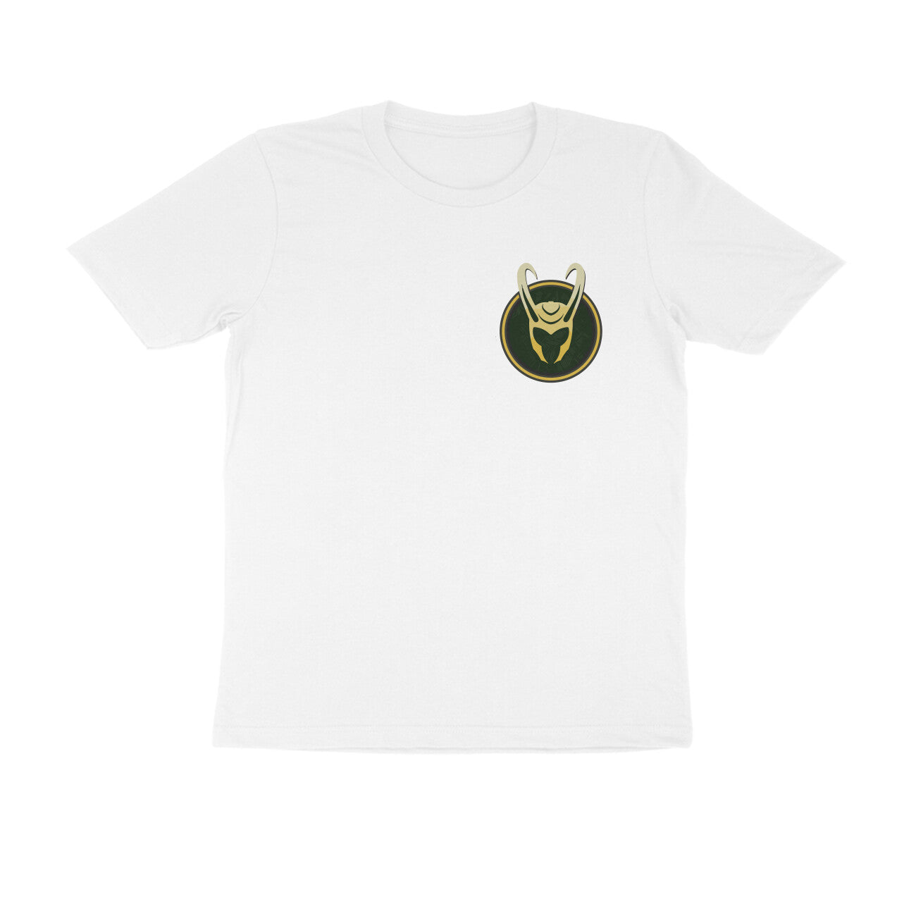 Loki Crown - MSCHF -  Round Neck Half Sleeve T-Shirt