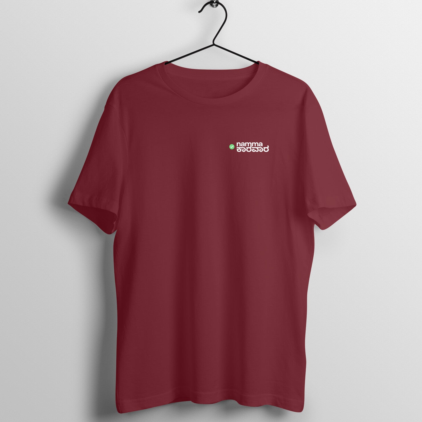 Namma Karwar - Logo Side - Crew Cut T-Shirt