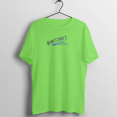 #Restart from 12th Fail Movie T-Shirt - Crew Cut T-Shirt