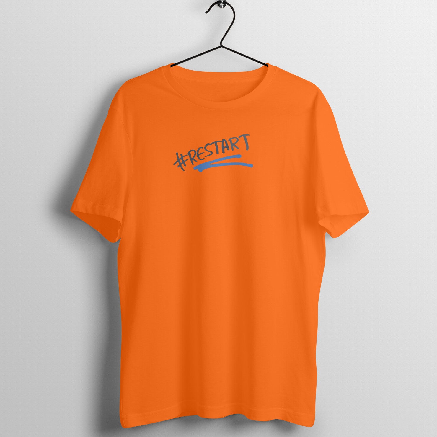 #Restart from 12th Fail Movie T-Shirt - Crew Cut T-Shirt