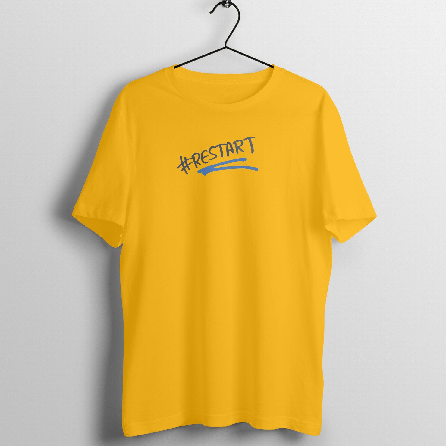 #Restart from 12th Fail Movie T-Shirt - Crew Cut T-Shirt