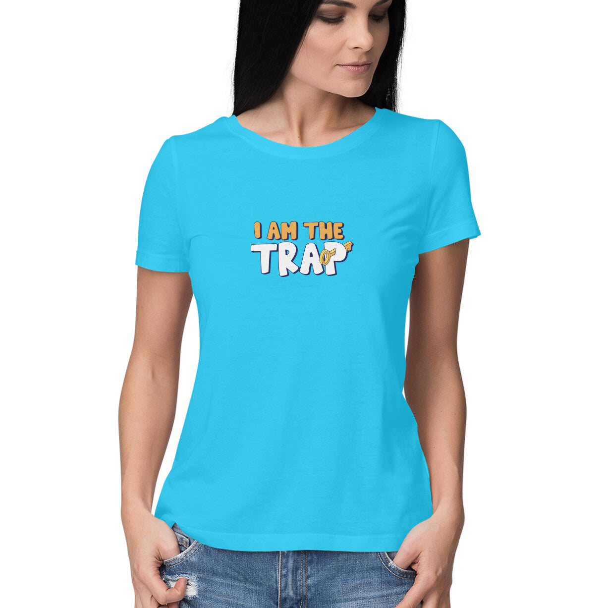 I am the Trap - Couple T-Shirt - For Her