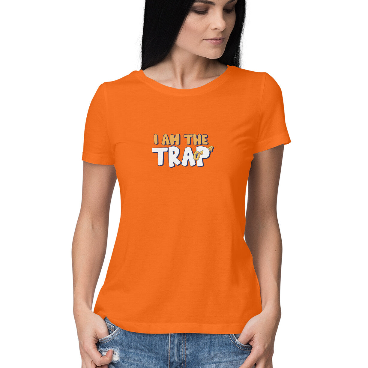 I am the Trap - Couple T-Shirt - For Her