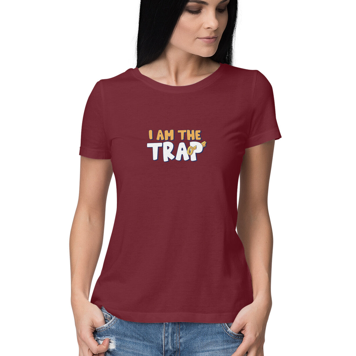 I am the Trap - Couple T-Shirt - For Her