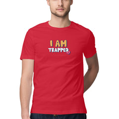 I am Trapped - Couple T-Shirt - For Him