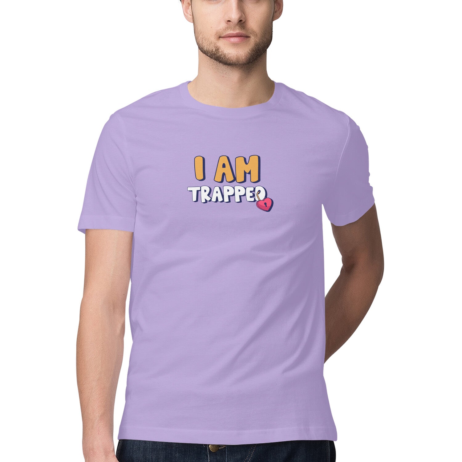 I am Trapped - Couple T-Shirt - For Him