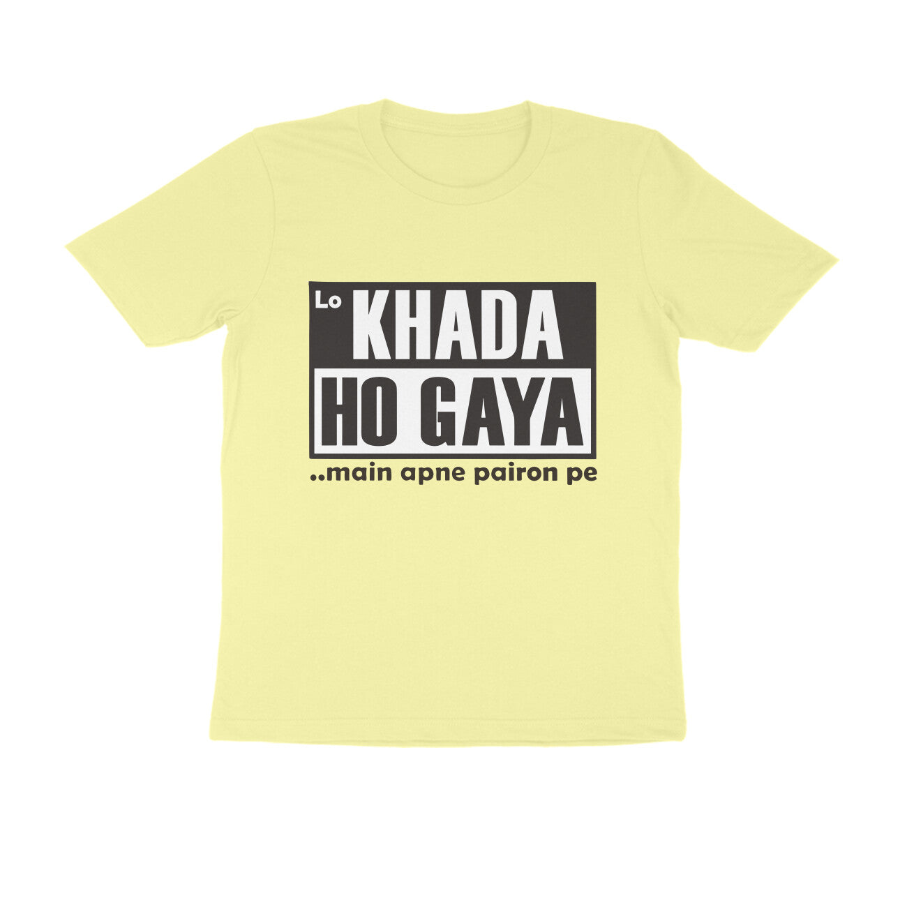 Lo KHADA HOGAYA - Round Neck - T-Shirt - SARGASM