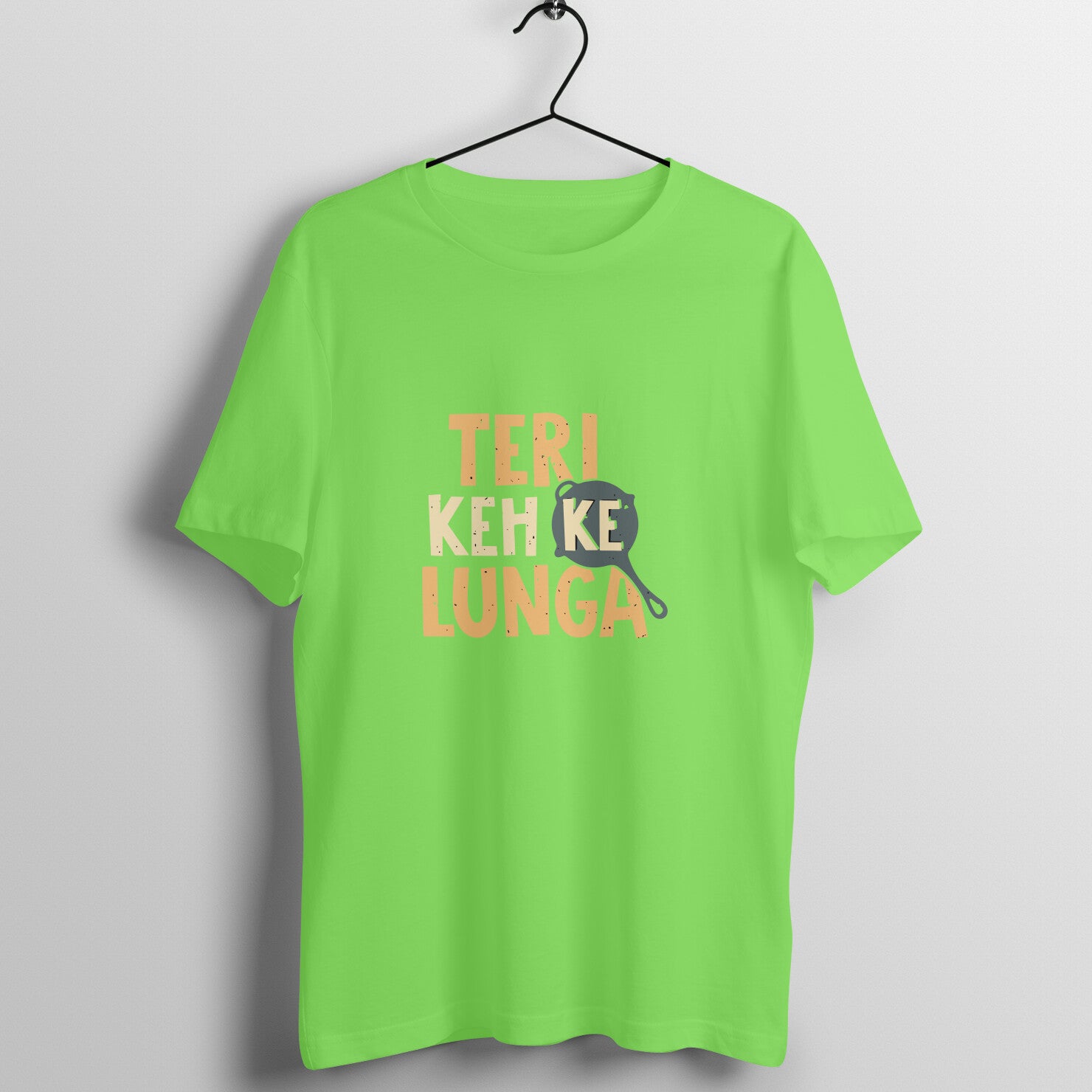 Teri Kehke Lunga - Round Neck T-Shirt SARGASM