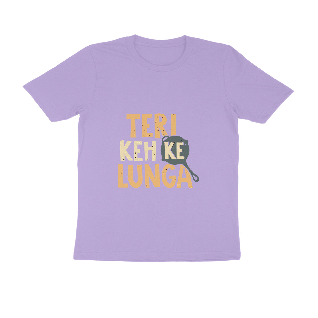 Teri Kehke Lunga - Round Neck T-Shirt SARGASM