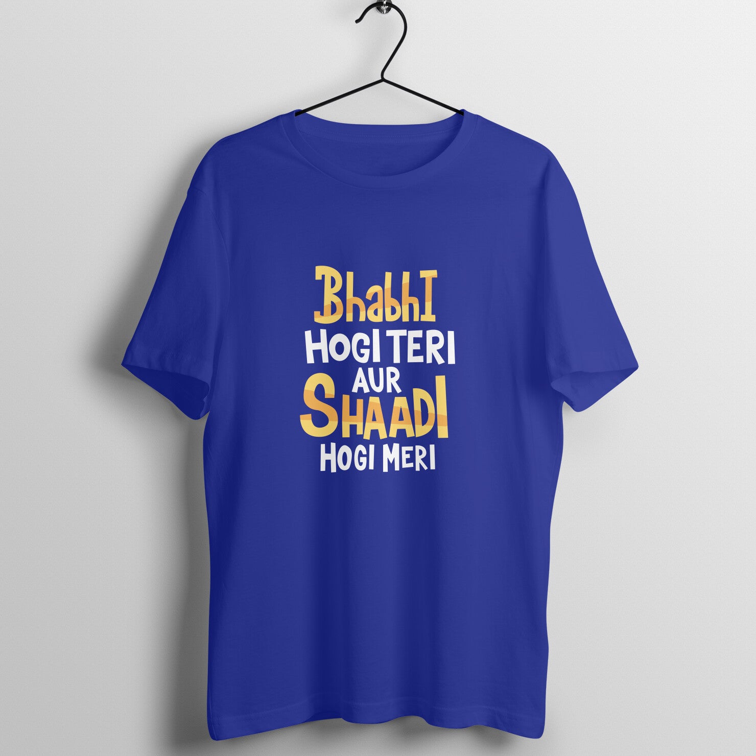 Bhabhi hogi Teri - Round neck T-Shirt SARGASM