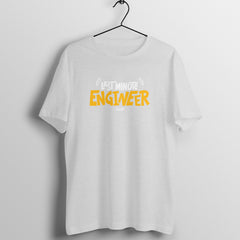 Last Minute Engineer - Round Neck T-Shirt