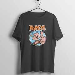 Popeye - Round Neck T-Shirt