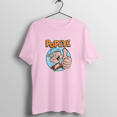 Popeye - Round Neck T-Shirt