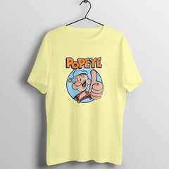 Popeye - Round Neck T-Shirt