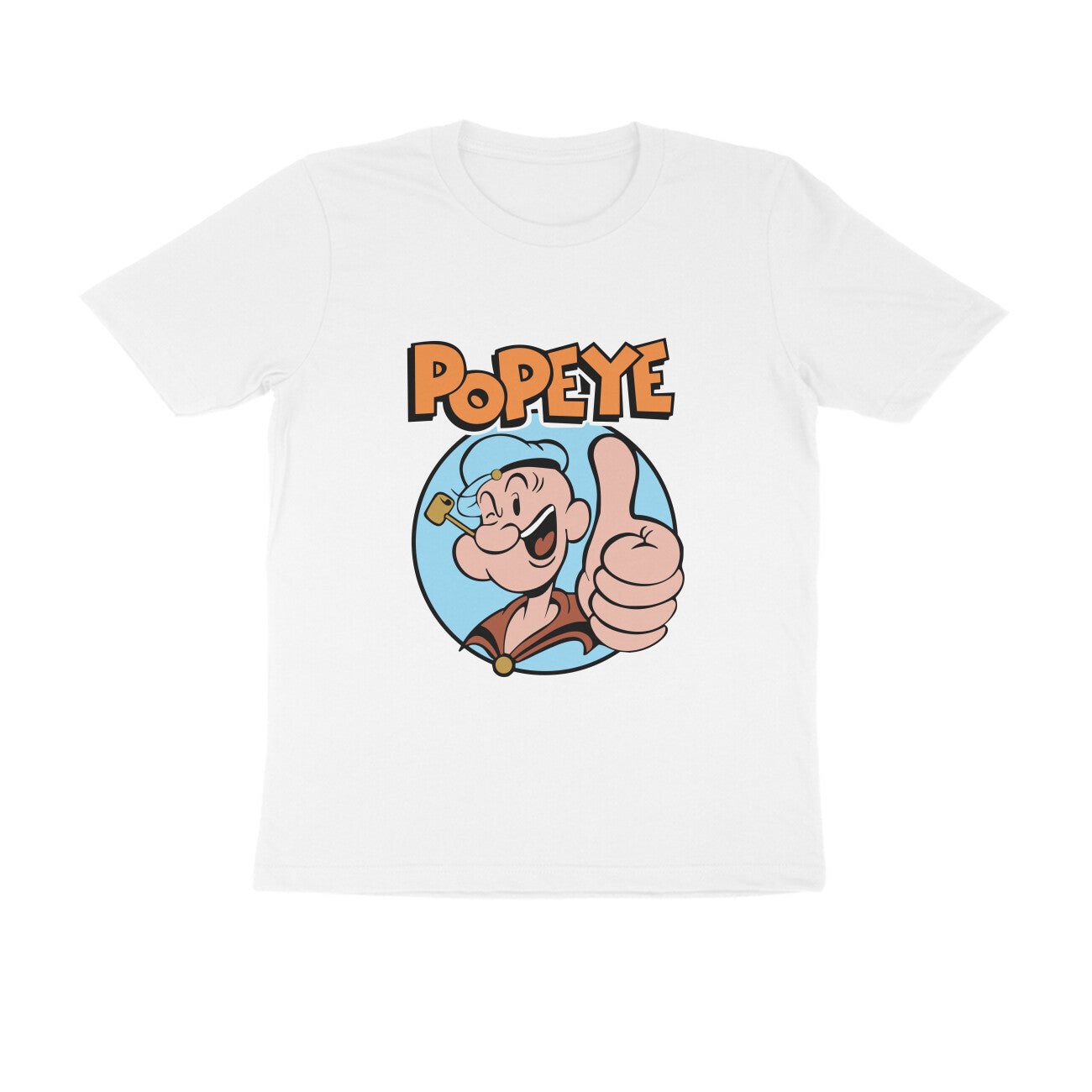 Popeye - Round Neck T-Shirt