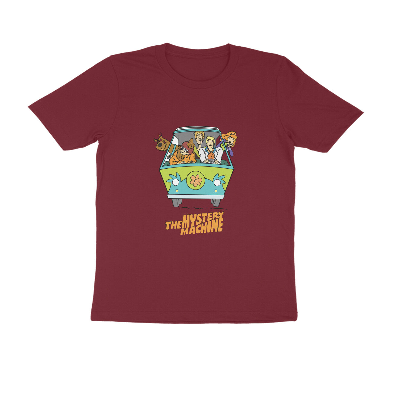 THE MYSTERY MACHINE - Round Neck T-Shirt