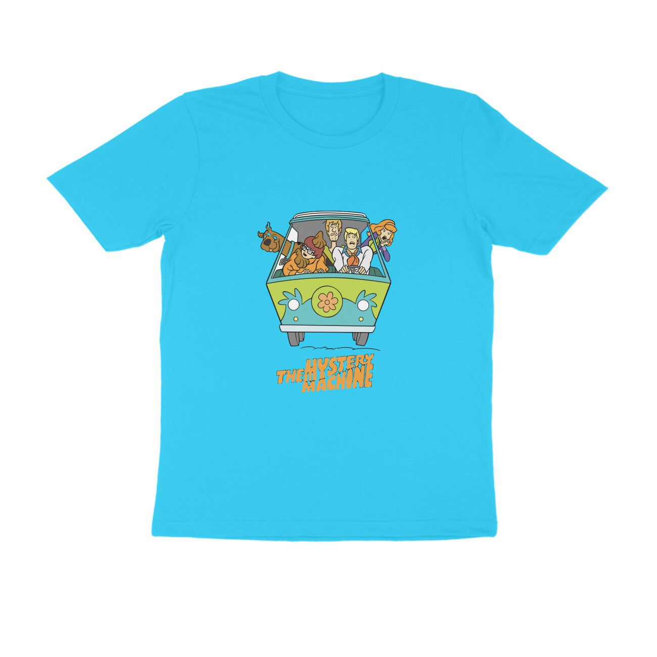 THE MYSTERY MACHINE - Round Neck T-Shirt