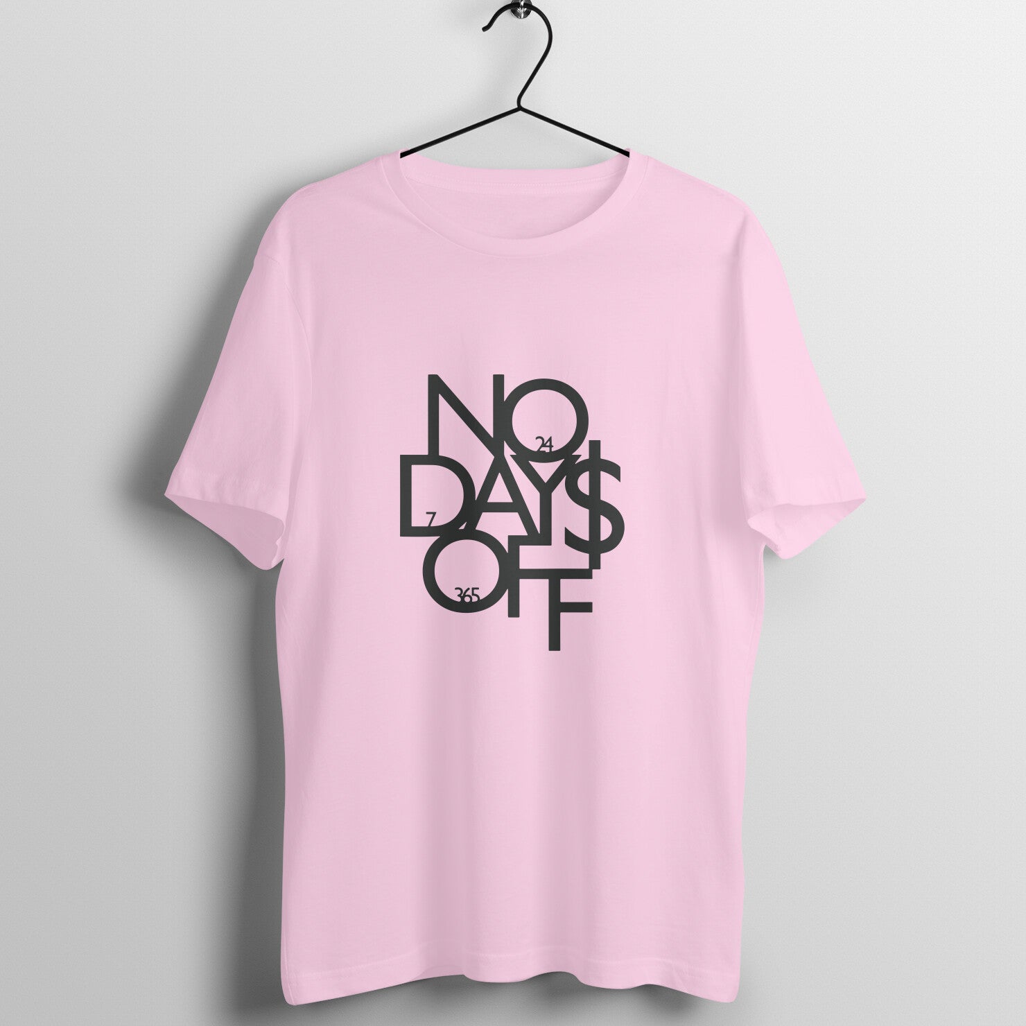 NO DAYS OFF - Round Neck T-Shirt