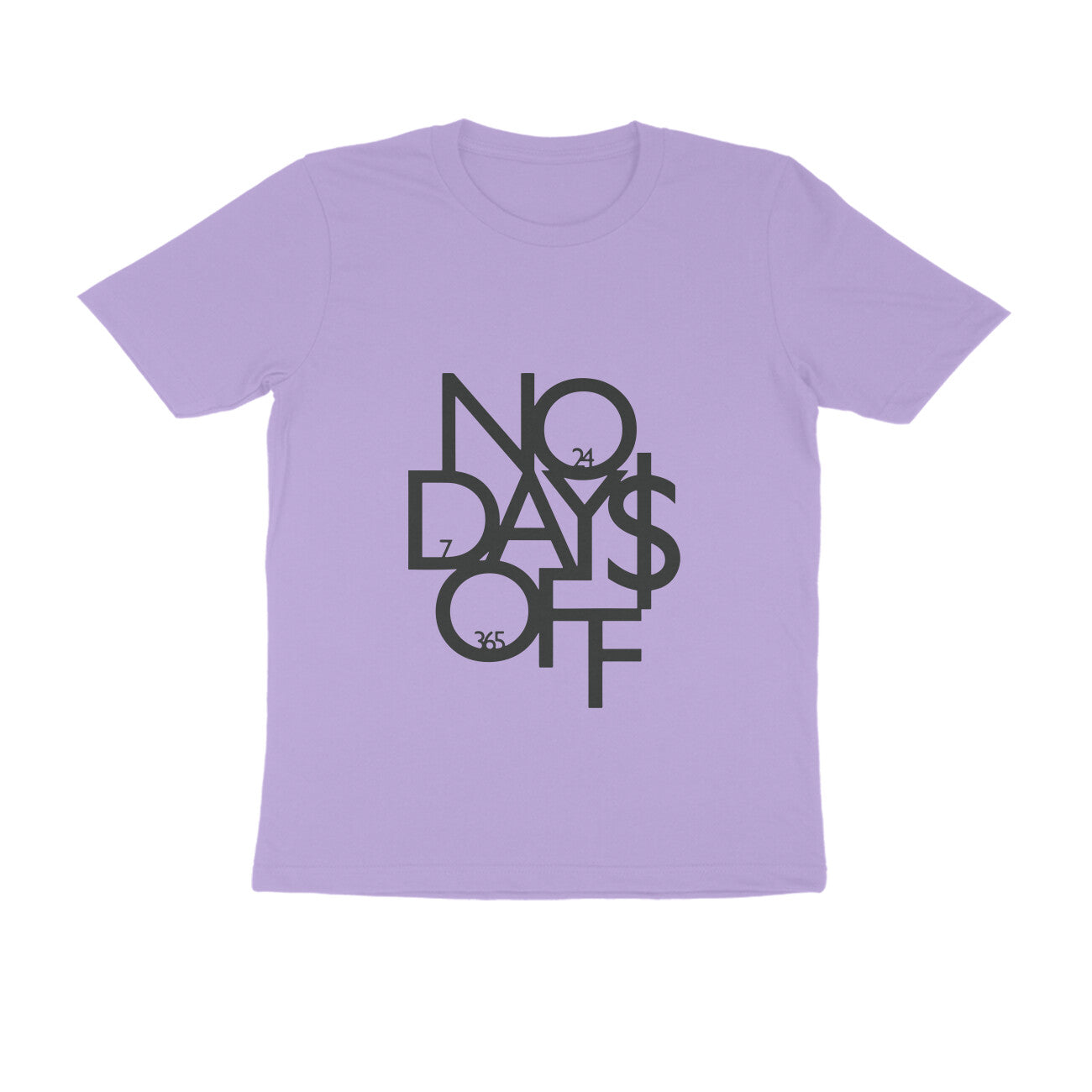 NO DAYS OFF - Round Neck T-Shirt