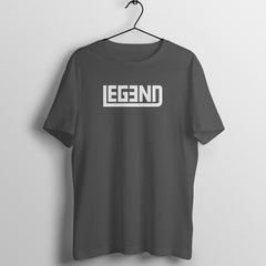 Legend - Horizontal Round Neck T-Shirt