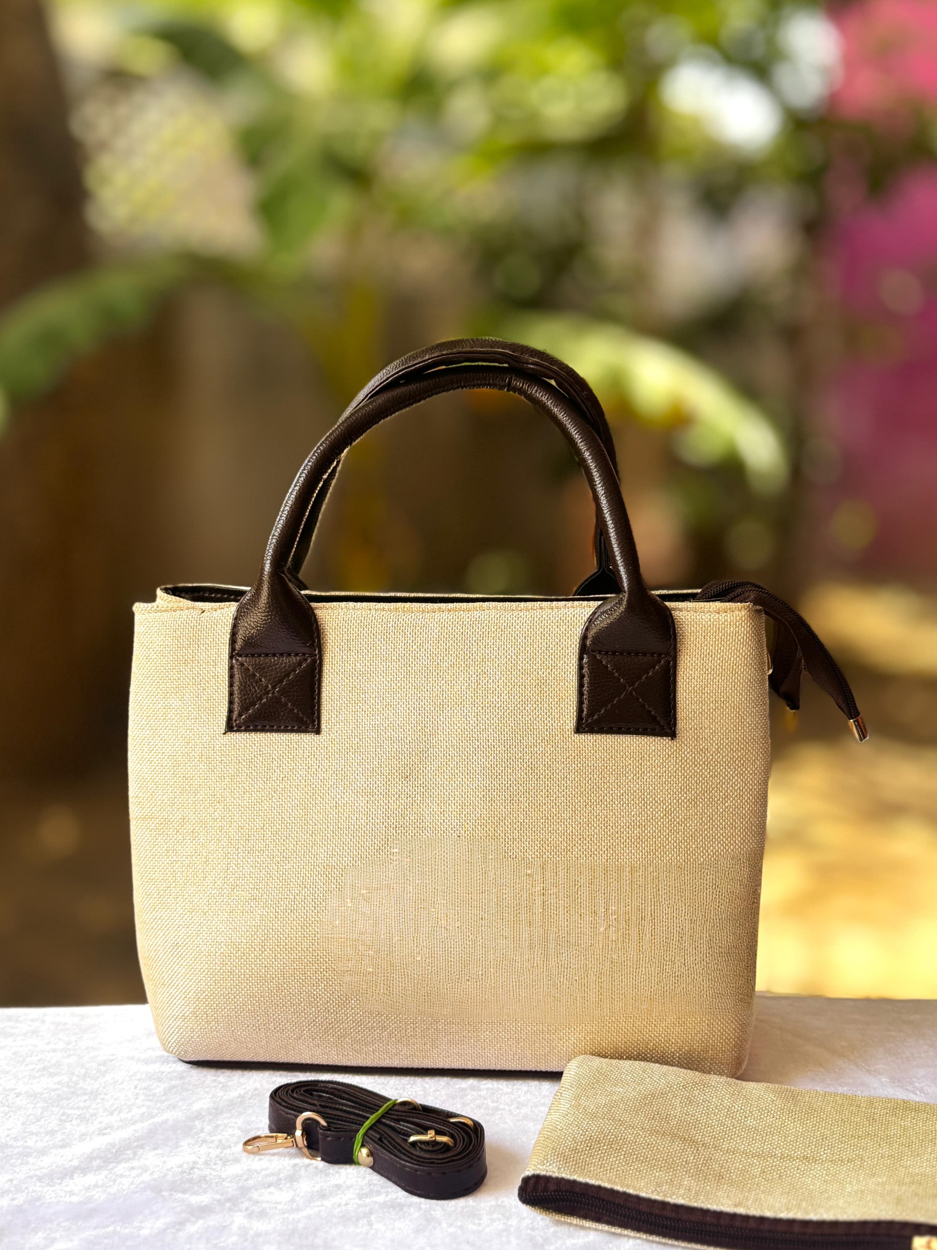 Tim Tim Hand Bag cum Sling – Bagru Print Beauty
