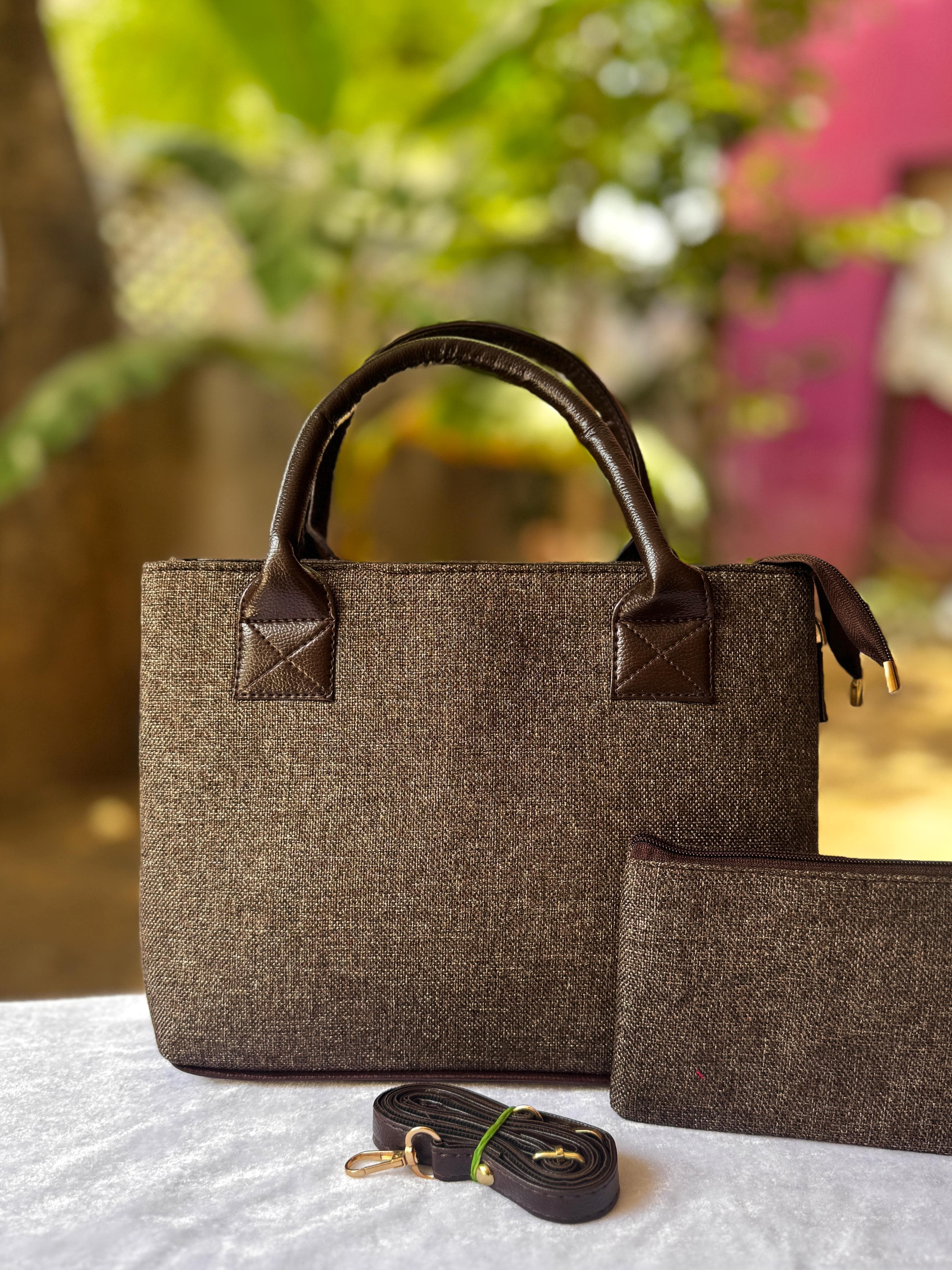 Tim Tim Hand Bag cum Sling – Bagru Print Beauty