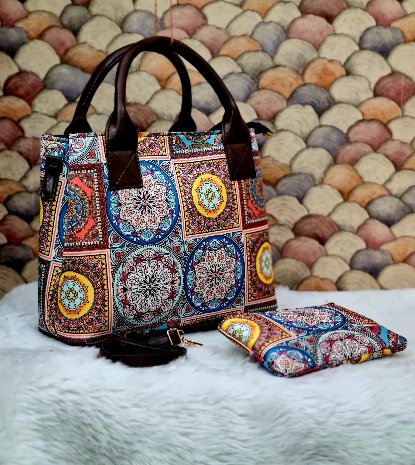 Tim Tim Hand Bag cum Sling – Bagru Print Beauty