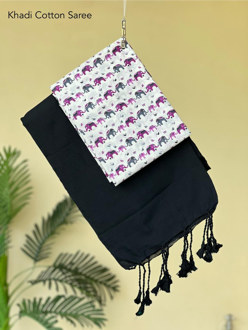 Pure khadi cotton sarees