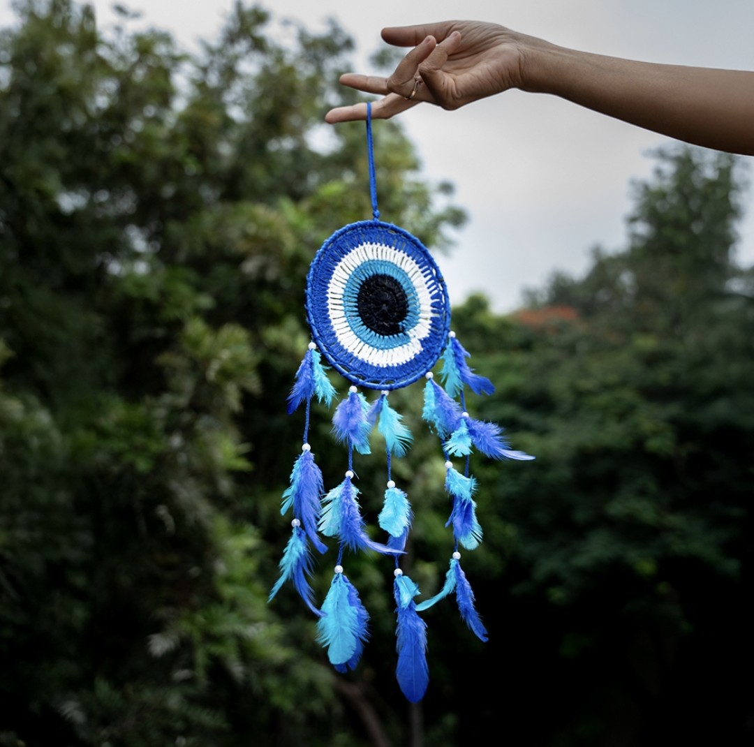 Evil Eye Dream Catcher – Charm & Protection for Your Home