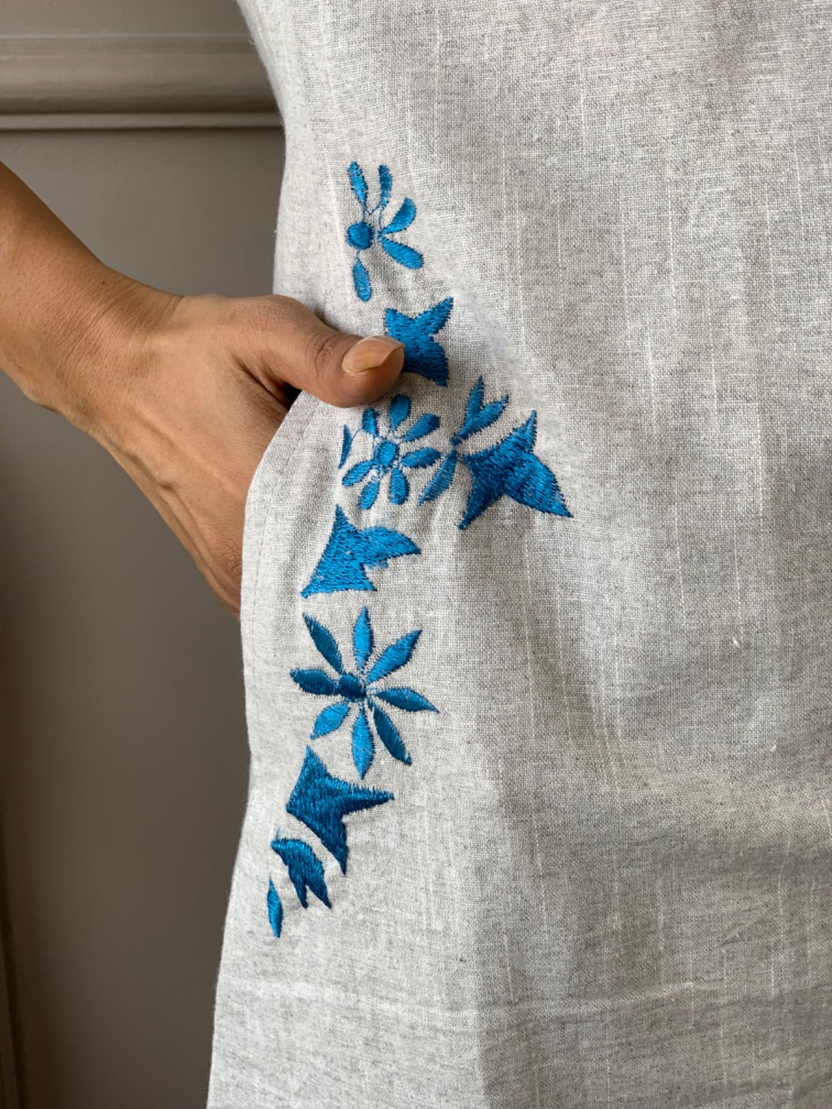 Premium Cotton Slab A-Line Kurta Set
